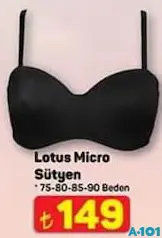 LOTUS MİCRO SÜTYEN fiyat ve kampanya bilgisi